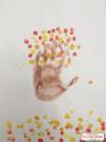 Осеннее дерево (гуашь), Фоменко Павел, 7 лет, Россия, Ростовская область г. Таганрог